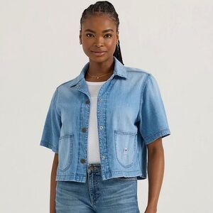 Lee Chambray Denim Top